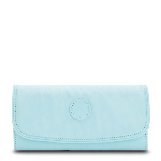 Kipling Money Land Snap Wallets Meadow Blue | AU 1794BE